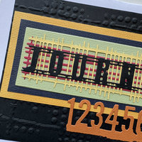 SOLD: Original Art Sample Card: Journey