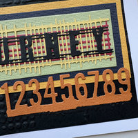 SOLD: Original Art Sample Card: Journey