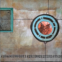 SOLD: Original Art Sample: Over and Over