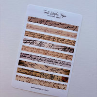 Savannah Scribbles StripStickers: Text