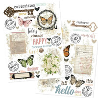 Simple Stories Rub-On Set: Junk Drawer