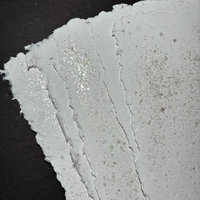 BACKORDERED: Handmade Artisan Sparkle Paper Set: Medium