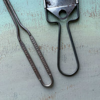 SOLD: Vintage Metal Spatula Set 1