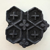 Vintage Print Block Medium 7