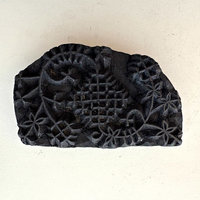 SOLD: Vintage Print Block Medium 8