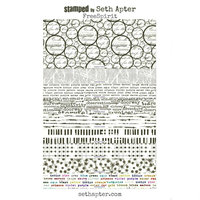 Seth Apter FreeSpirit Fabric Stamped: Fat Quarter Bundle