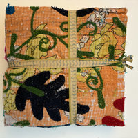 NEW: Hand Stitched & Embroidered Kantha Bundle: Large 10