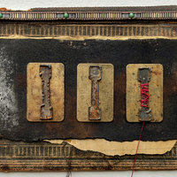 SOLD: Disentangle: Original Mixed Media Art