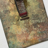 SOLD: Guardian Angel: Original Mixed Media Art