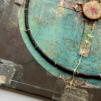 SOLD: Incised: Original Mixed Media Art