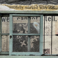 SOLD: Marked With a Difference: Original Mixed Media Art