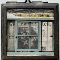 SOLD: Marked With a Difference: Original Mixed Media Art