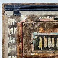 Queue: Original Mixed Media Art