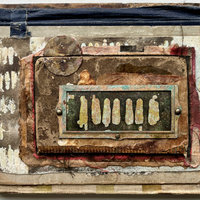 Queue: Original Mixed Media Art