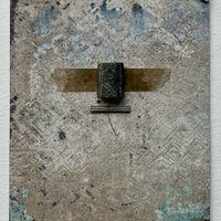 SOLD: Sanctuary: Original Mixed Media Art