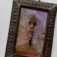 SOLD: The Power of Embrace: Original Mixed Media Art