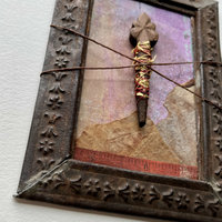 SOLD: The Power of Embrace: Original Mixed Media Art