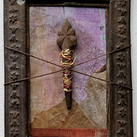 SOLD: The Power of Embrace: Original Mixed Media Art