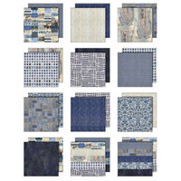 Tim Holtz Palette Paper: Indigo
