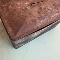 SOLD: Vintage Metal Slot Box: Union Leader