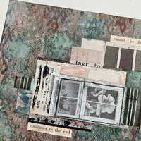 SOLD: To The End: Original Mixed Media Art