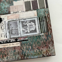 SOLD: To The End: Original Mixed Media Art