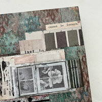 SOLD: To The End: Original Mixed Media Art