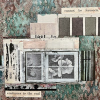 SOLD: To The End: Original Mixed Media Art