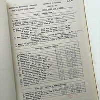 SOLD: 1932 University of Michigan Student Test 2