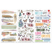 Vicki Boutin Flower Emporium: Essentials Rub-Ons
