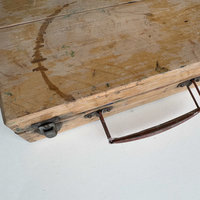 SOLD: Vintage Wooden Artist Paint Box