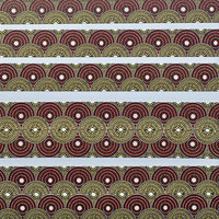 Pounded Yam Washi Tape: Red & Yellow