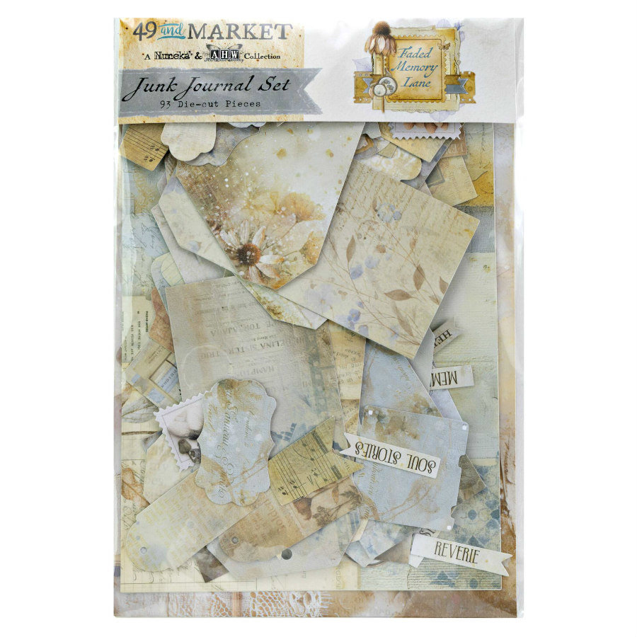 49 and Market Junk Journal Set: Faded Memory Lane