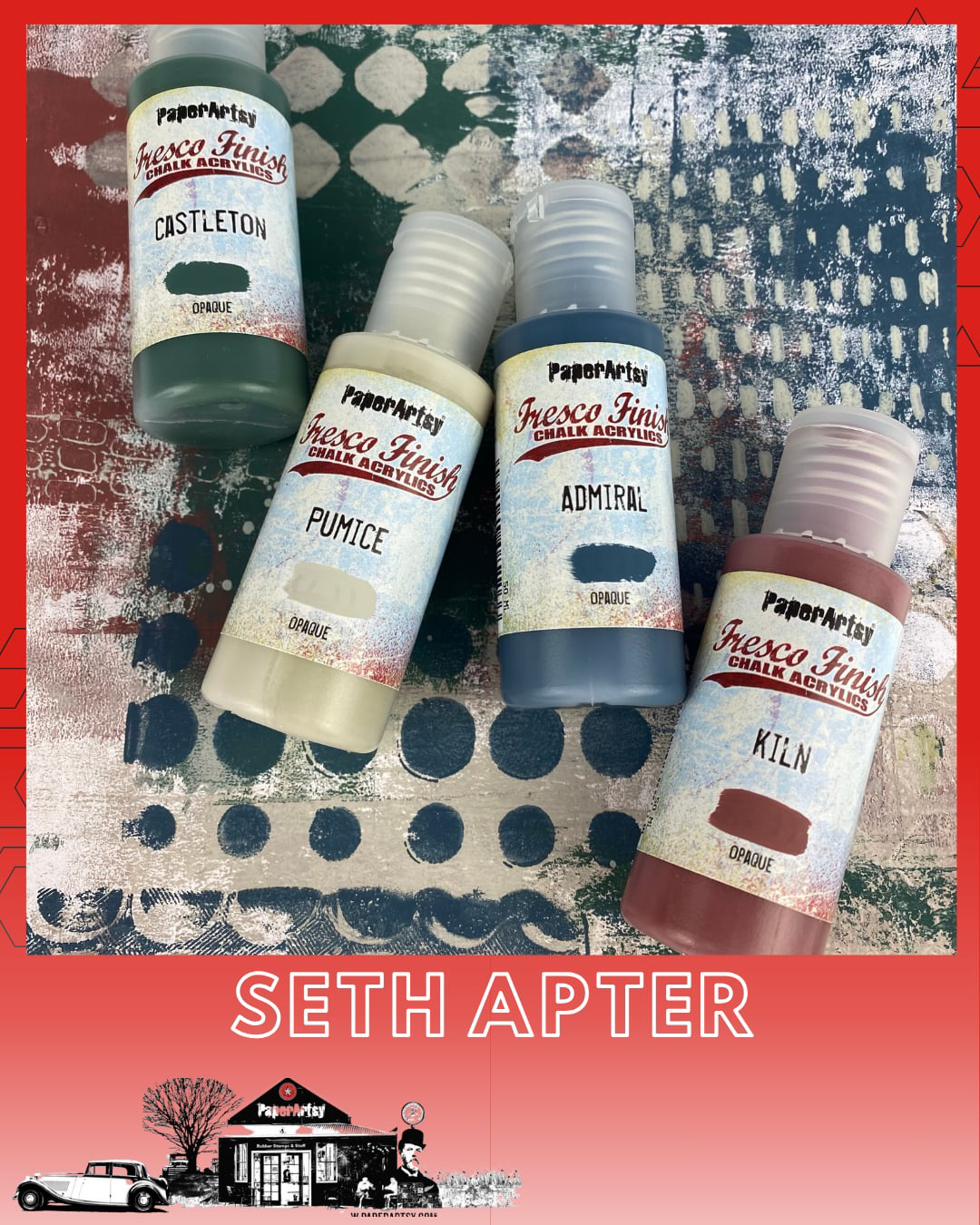 PaperArtsy Paint + WOW Embossing Powder Collection: Heritage