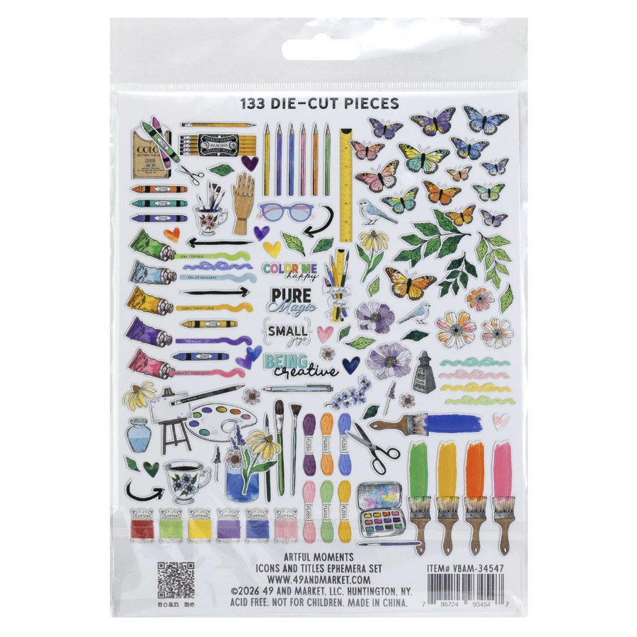 49 And Market Ephemera Bits: Artful Moments 