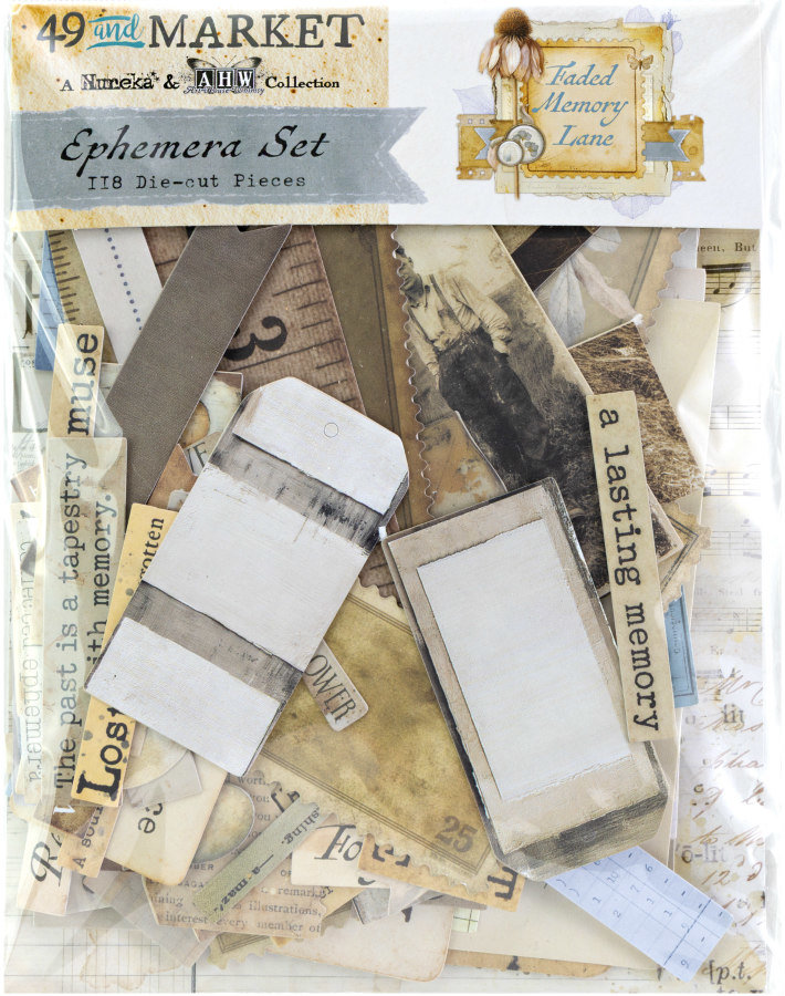 49 and Market Ephemera Set: Faded Memory Lane 