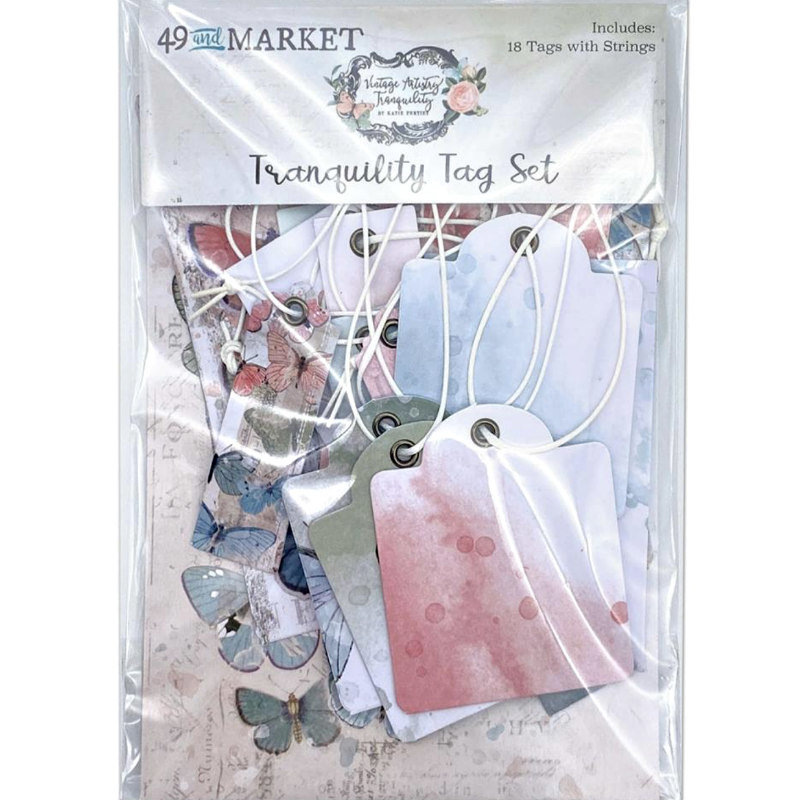 49 and Market Tag Set: Tranquility