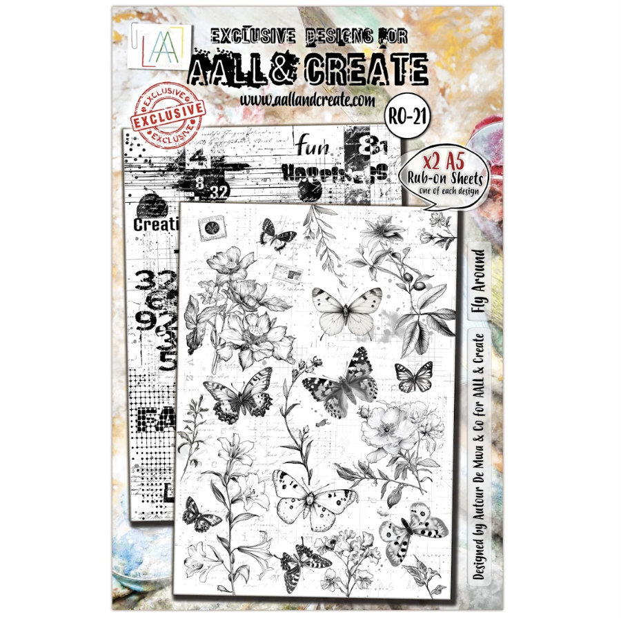 AALL & Create Rub-Ons: Fly Around