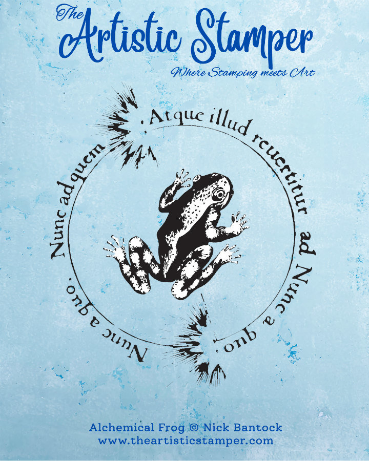 Nick Bantock Cling Rubber Stamp Set: Collection 6