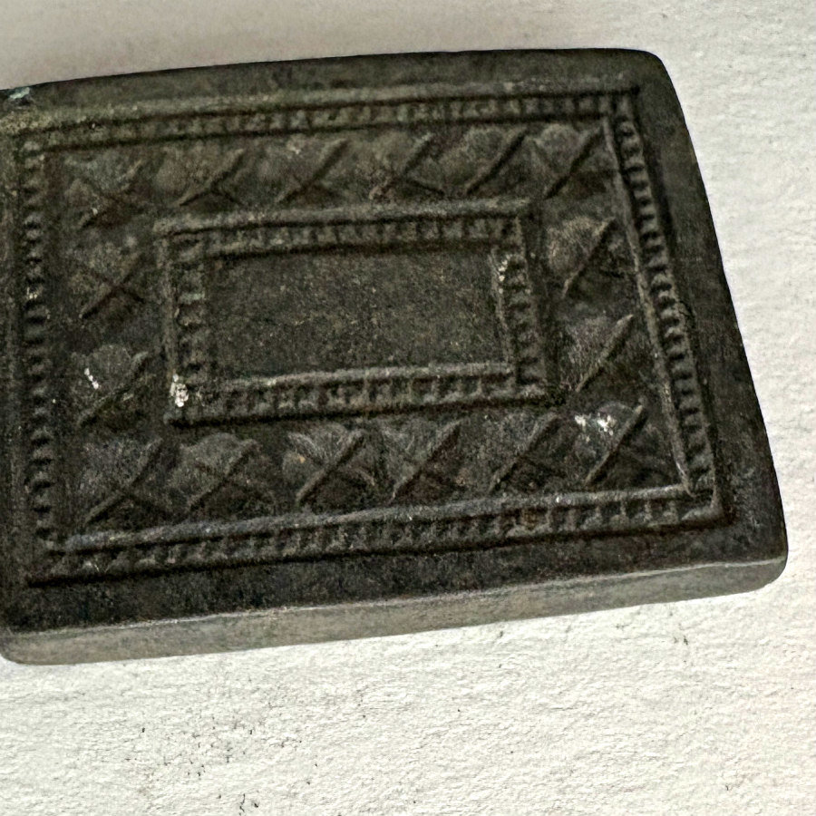 Afghan Antique Brass Jewelry Mold 