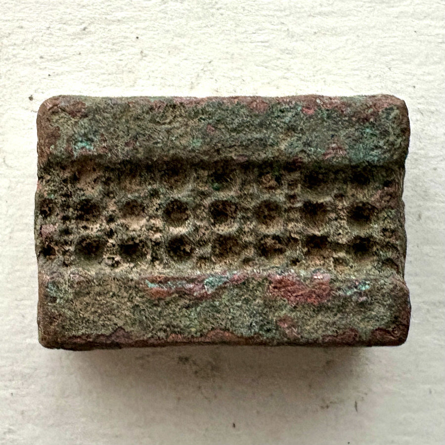 Afghan Antique Brass Jewelry Mold 