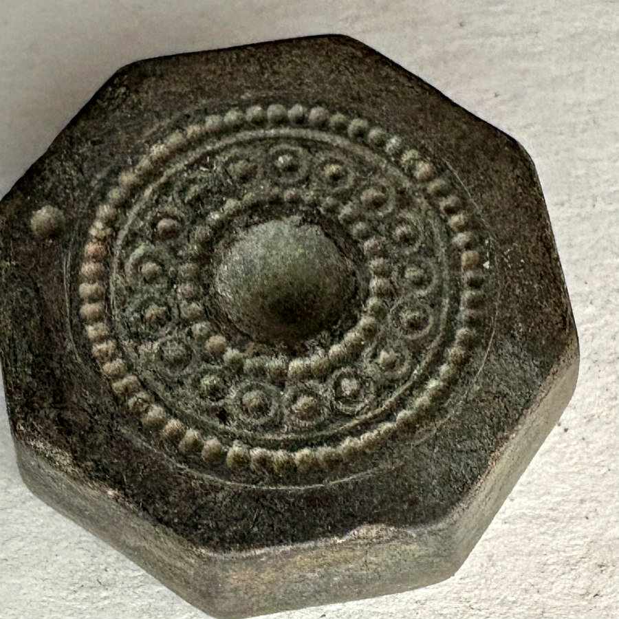 Afghan Antique Brass Jewelry Mold 