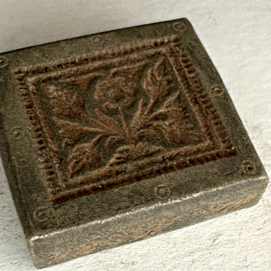 Afghan Antique Brass Jewelry Mold 