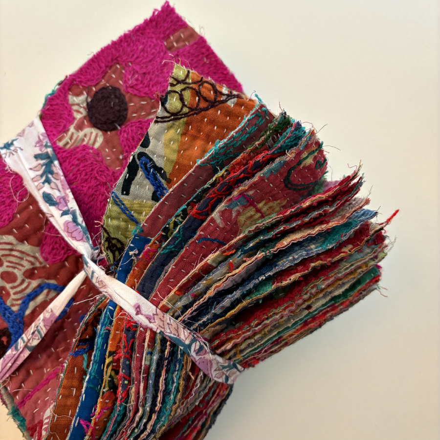 Hand Stitched & Embroidered Kantha Bundle