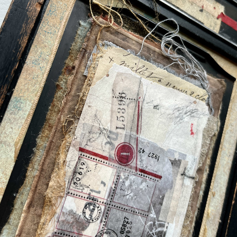Any Part of Said: Original Mixed Media Art
