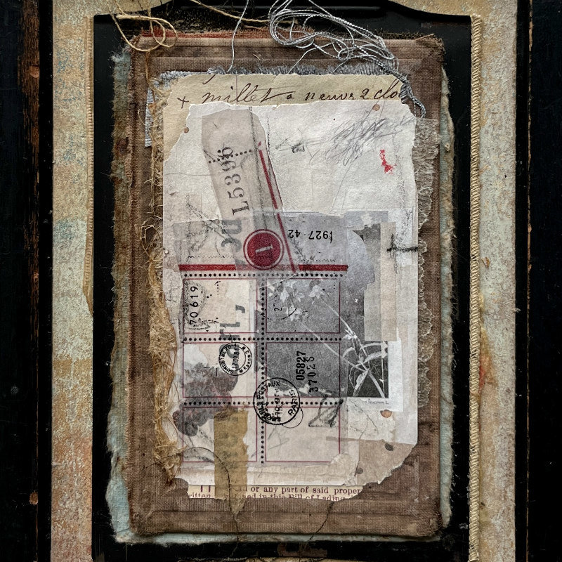 Any Part of Said: Original Mixed Media Art