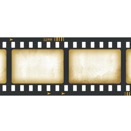 Arden: Vintage Sepia Film Reel PET Tape