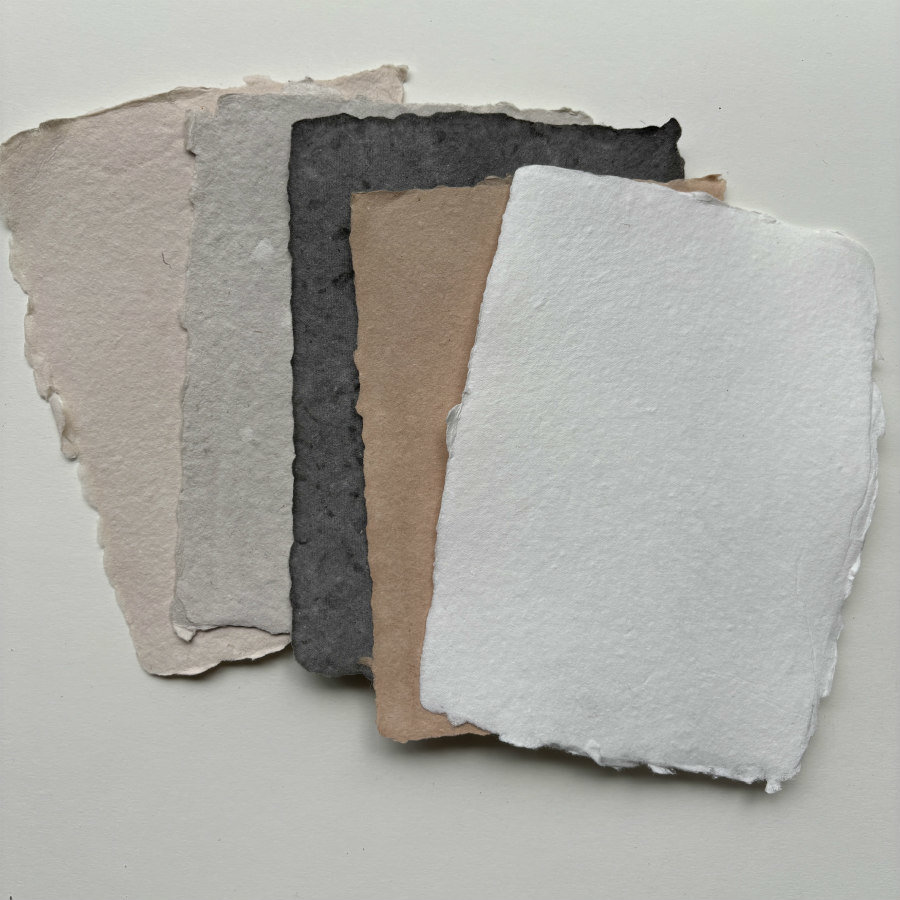 SOLD: Handmade Artisan Paper Bundle 5