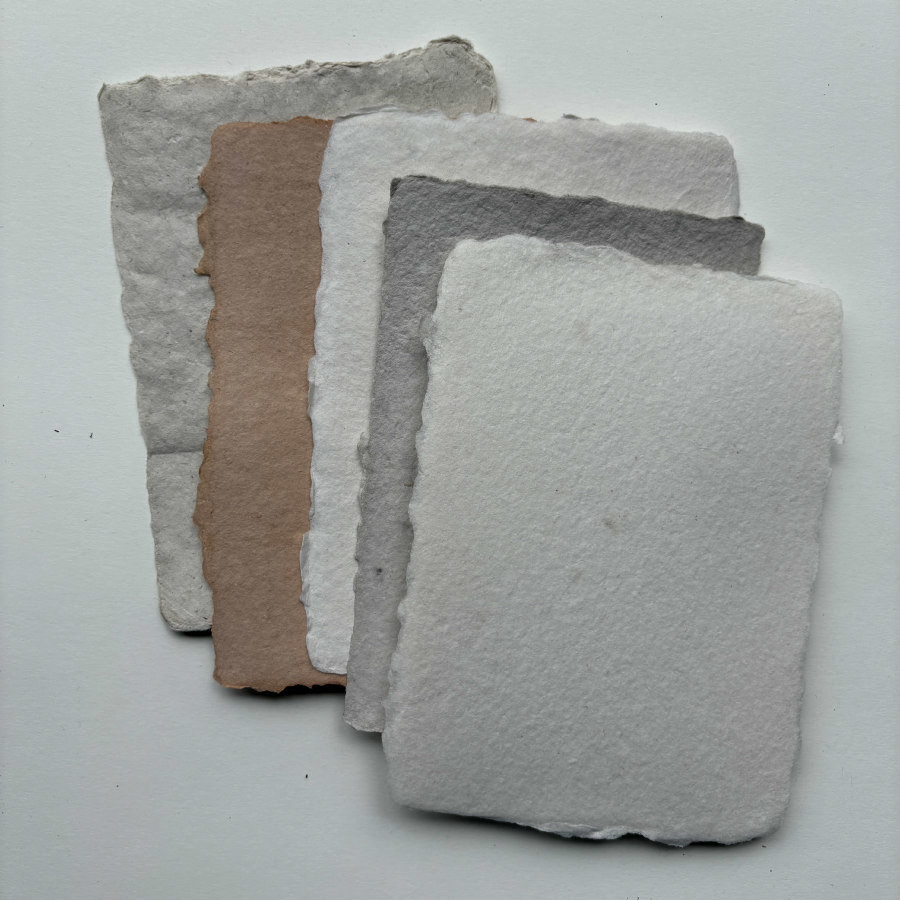 SOLD: Handmade Artisan Paper Bundle 12