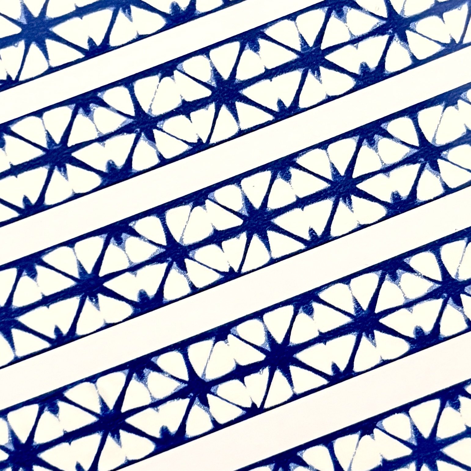 Beve Washi Tape: Shibori Indigo